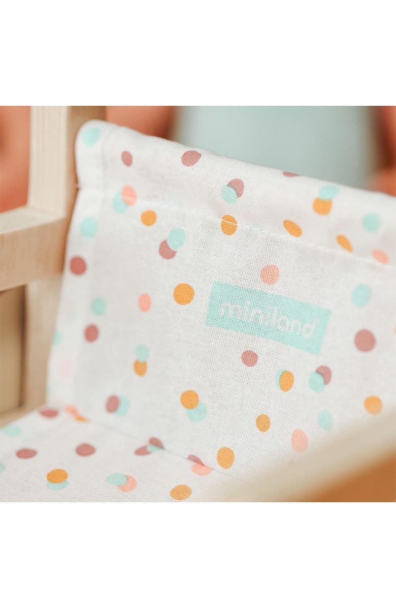 Miniland Weelchair For 15'' Dolls, Alternate, color, Beige Multi