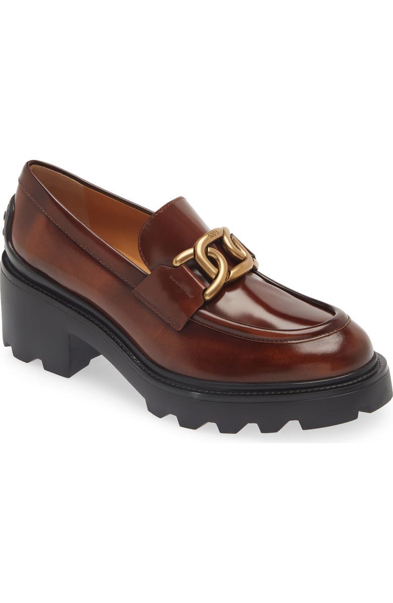 Tod's Carro Platform Loafer, Main, color,