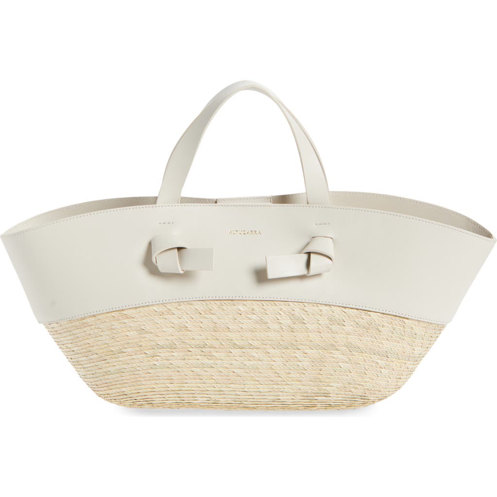 Altuzarra Knot Basket Small Tote In Brown