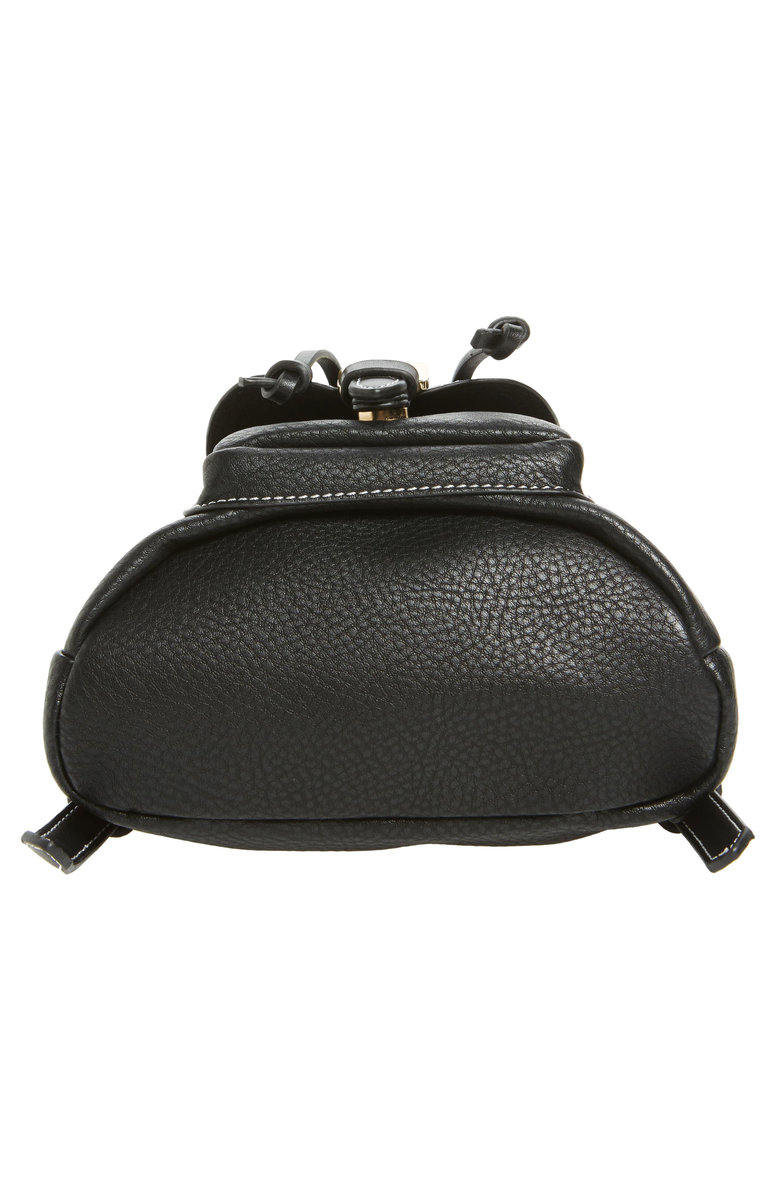 Topshop Bruno Super Mini Faux Leather Backpack, Alternate, color, 