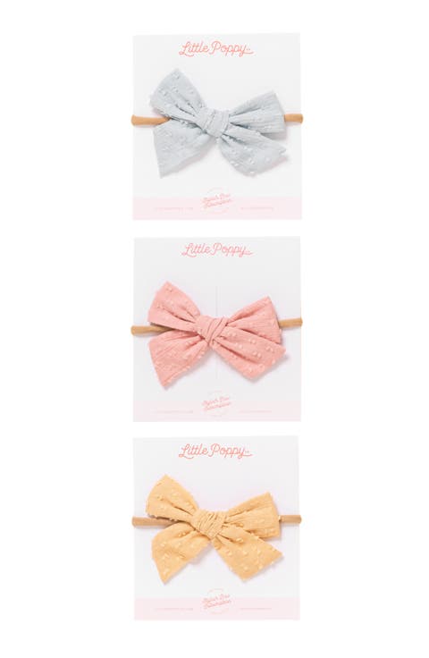 Mimi & Lula MINI FLORENCE BOWS - BUTTERSCOTCH