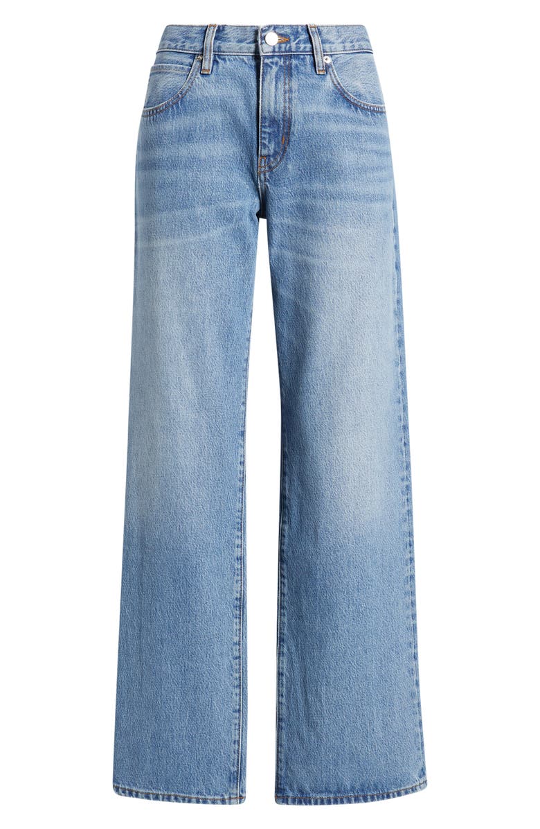 FRAME The Saturday Low Rise Relaxed Straight Leg Jeans, Alternate, color, Static