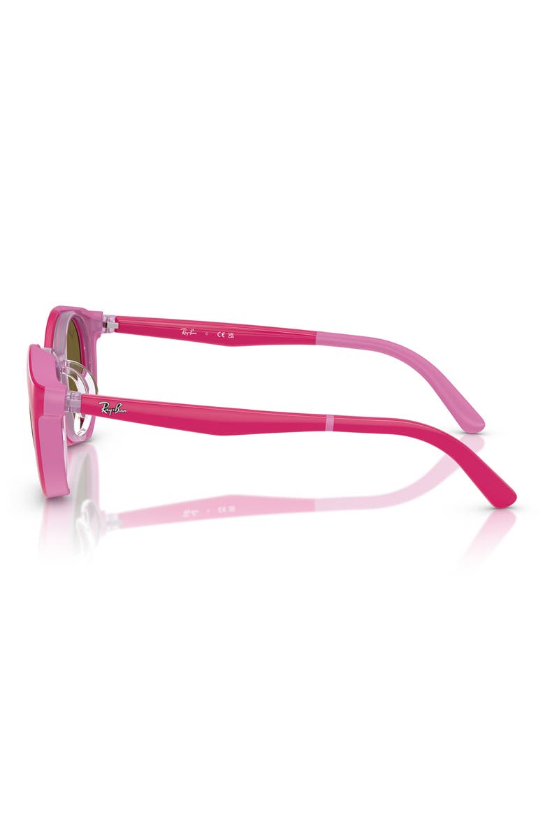 Kids' 47mm Phantos Clip-On Frames, Alternate, color, PINK
