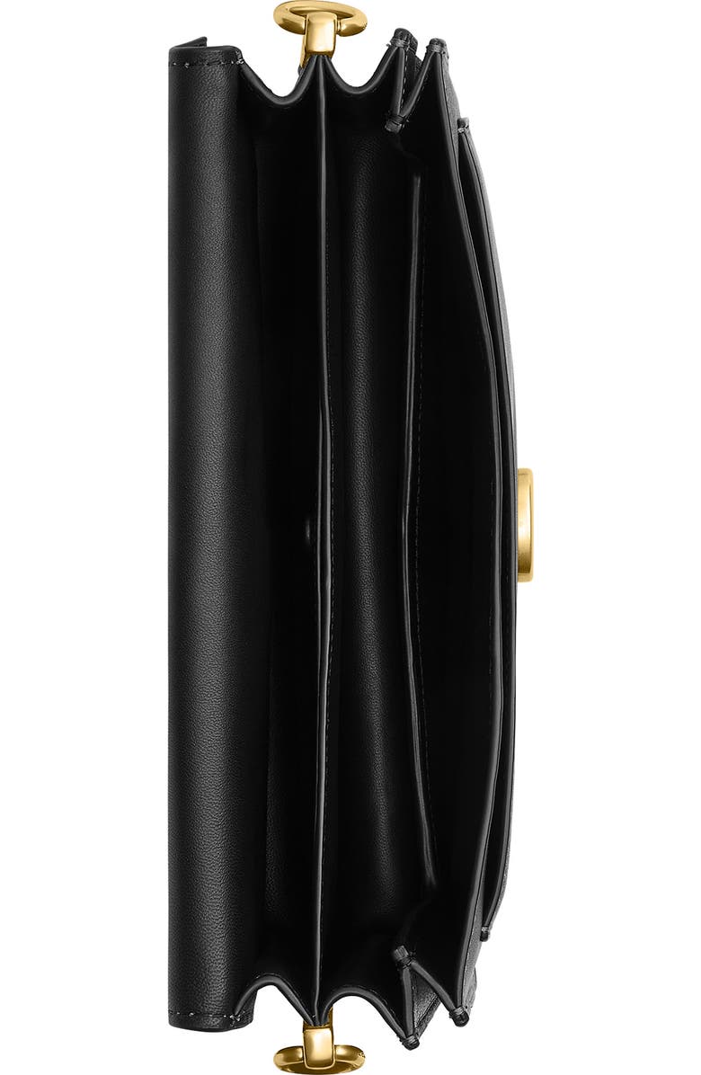 COACH Tabby 26 Leather Shoulder Bag with Charms, Alternate, color, Black Multi