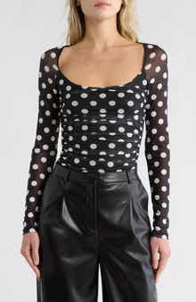 AFRM LOS ANGELES Archie Ruched Long Sleeve Top