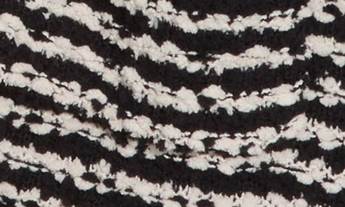Bobeau Geometric Popcorn Boucle Cardigan In Neutral