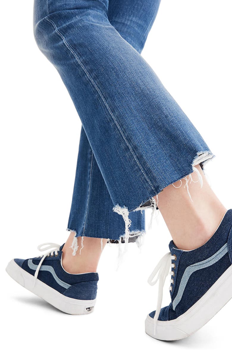 Madewell Cali Demi Boot Jeans, Alternate, color,