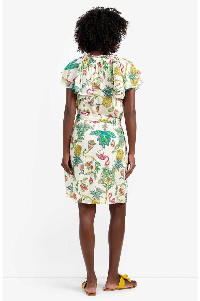 Zandy Flamingo Fizz Voile Dress, Alternate, color, Flamingo Fizz Voile