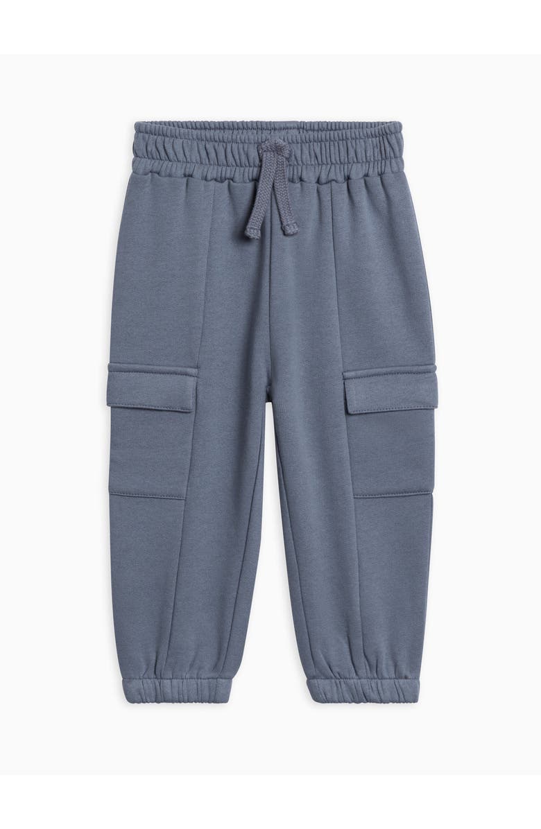 Kendi Dallis Fleece Cargo Sweatpants, Main, color, Denim