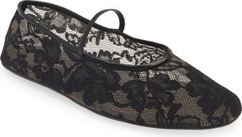 Mesh Mary Jane Flat
