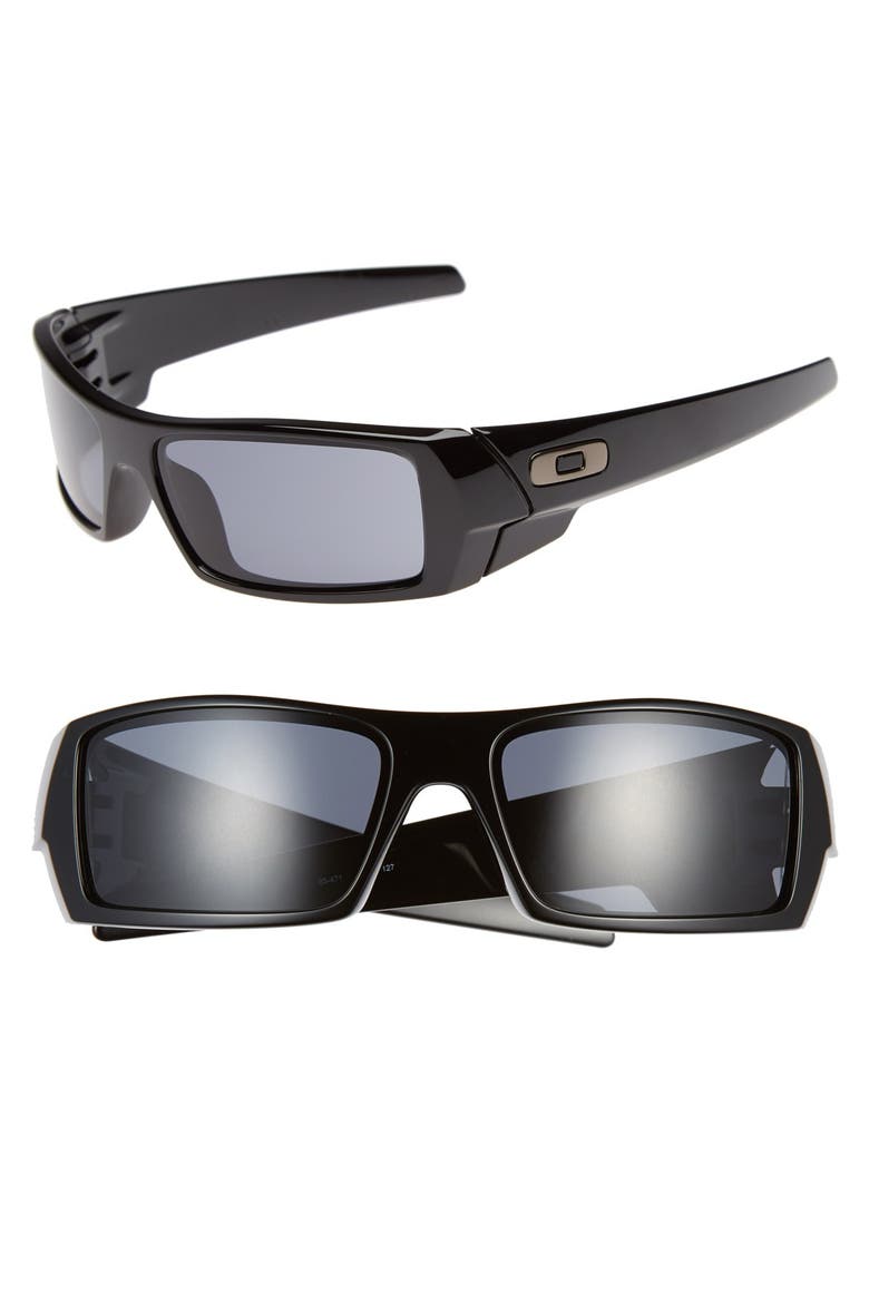 'Gascan' 60mm Sunglasses, Main, color, BLACK