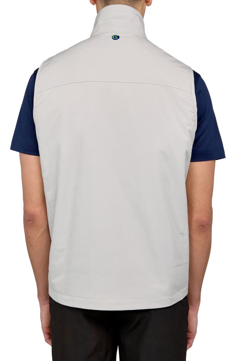 CONSTRUCT Camo Print Performance Reversible Vest, Alternate, color, Tan