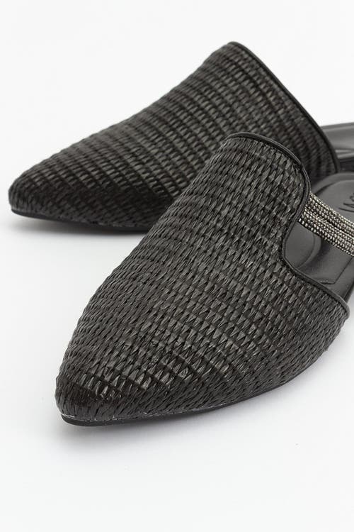 Prologue Shoes Pesa Woven Slippers In Animal Print