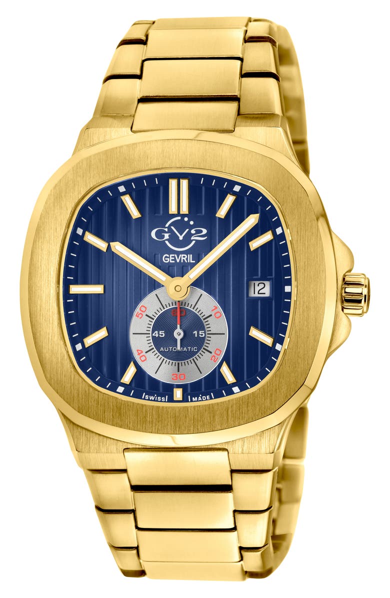 GV2 Potente Swiss Automatic Bracelet Watch, 40mm, Main, color, Gold