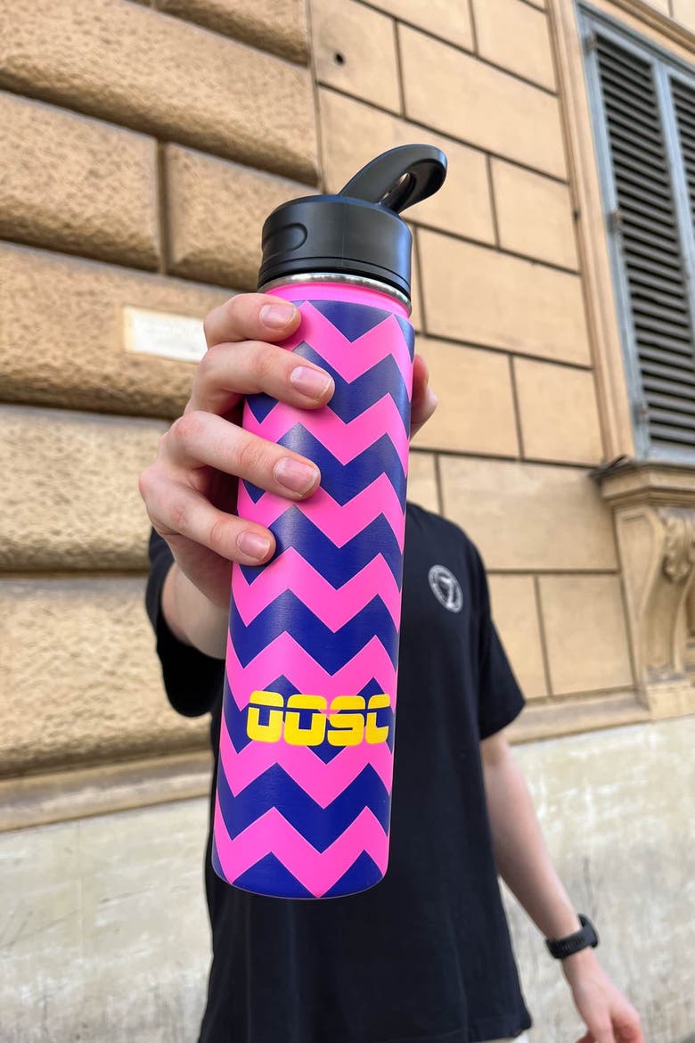 Waterbottle - Fresh Prince Print, Main, color, Pink