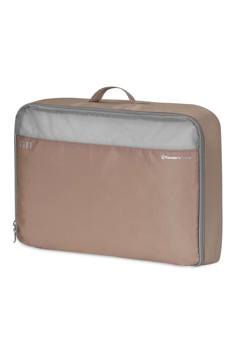 5-Piece Packing Cube Set, Alternate, color, BEIGE