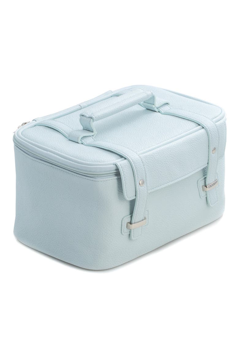 Travel Makeup Case, Main, color, BLUE