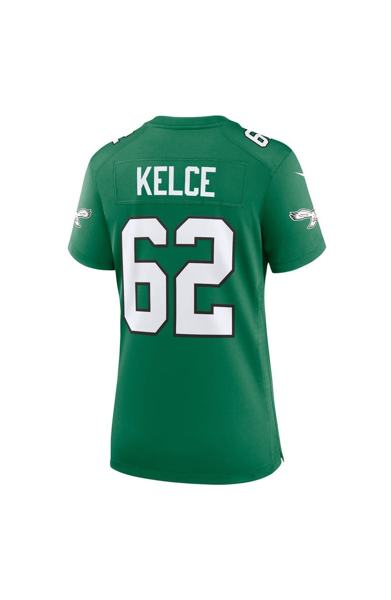 Nike Women's Nike Jason Kelce Kelly Green Philadelphia Eagles Player Jersey, Alternate, color, 