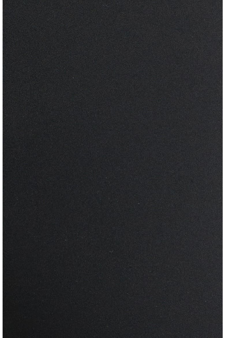 Women's Maternity Stretch Leggings with Bump-Friendly Phone Pocket, Alternate, color, BLACK
