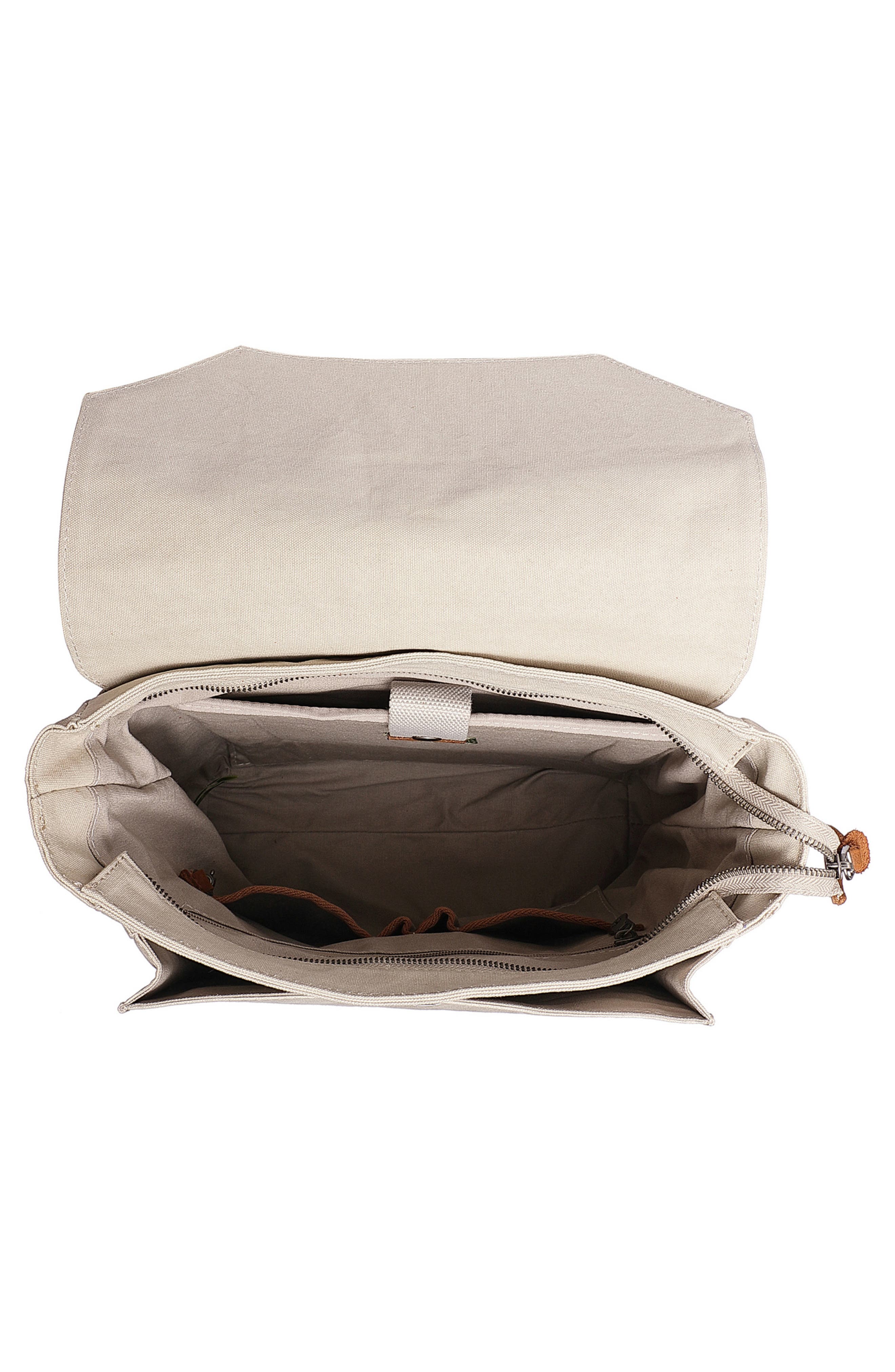 Sunny Trail Canvas Backpack, Alternate, color, IVORY