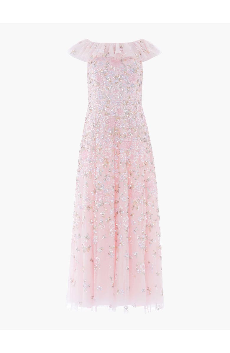 Needle & Thread Peony Bouquet Sequin Ankle Gown, Alternate, color, Peony Pink/Multi