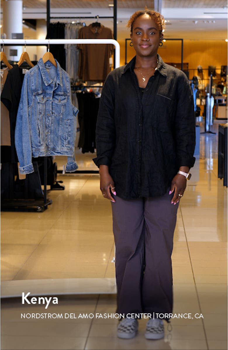 Cotton Blend Parachute Pants, sales video thumbnail