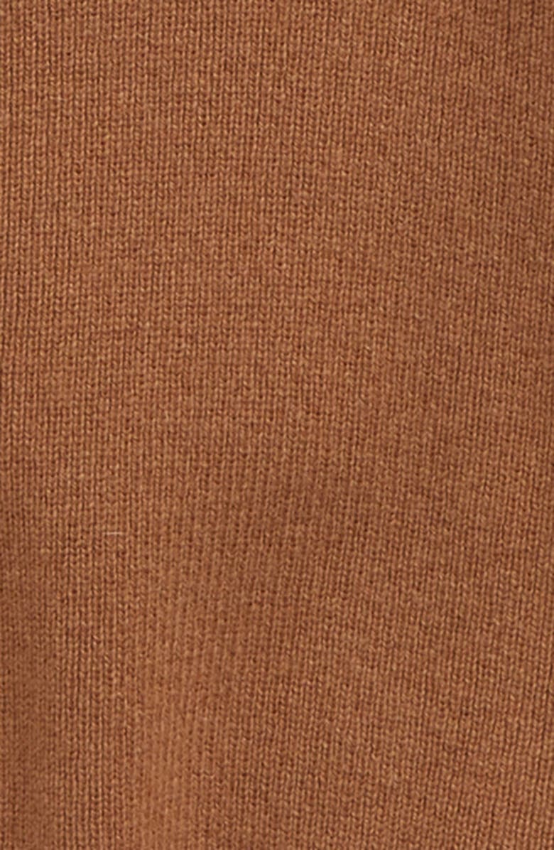 Burberry Bear Appliqué Cashmere Hoodie, Alternate, color, 