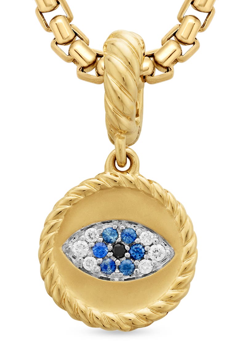 Evil Eye Charm Enhancer, Alternate, color, YELLOW GOLD