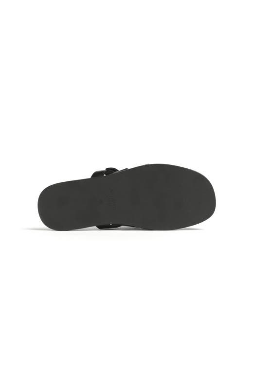 Anthony Veer Lido Sandal, Alternate, color, Obsidian Black