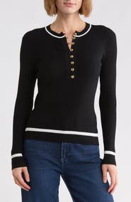 rag & bone Kassy Rib Henley