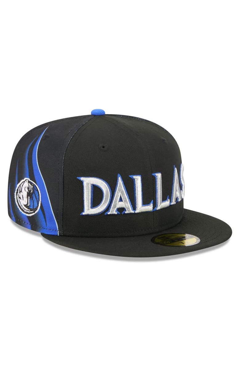 New Era Men's New Era Black Dallas Mavericks 2025/26 City Edition 59FIFTY Fitted Hat, Main, color, Black