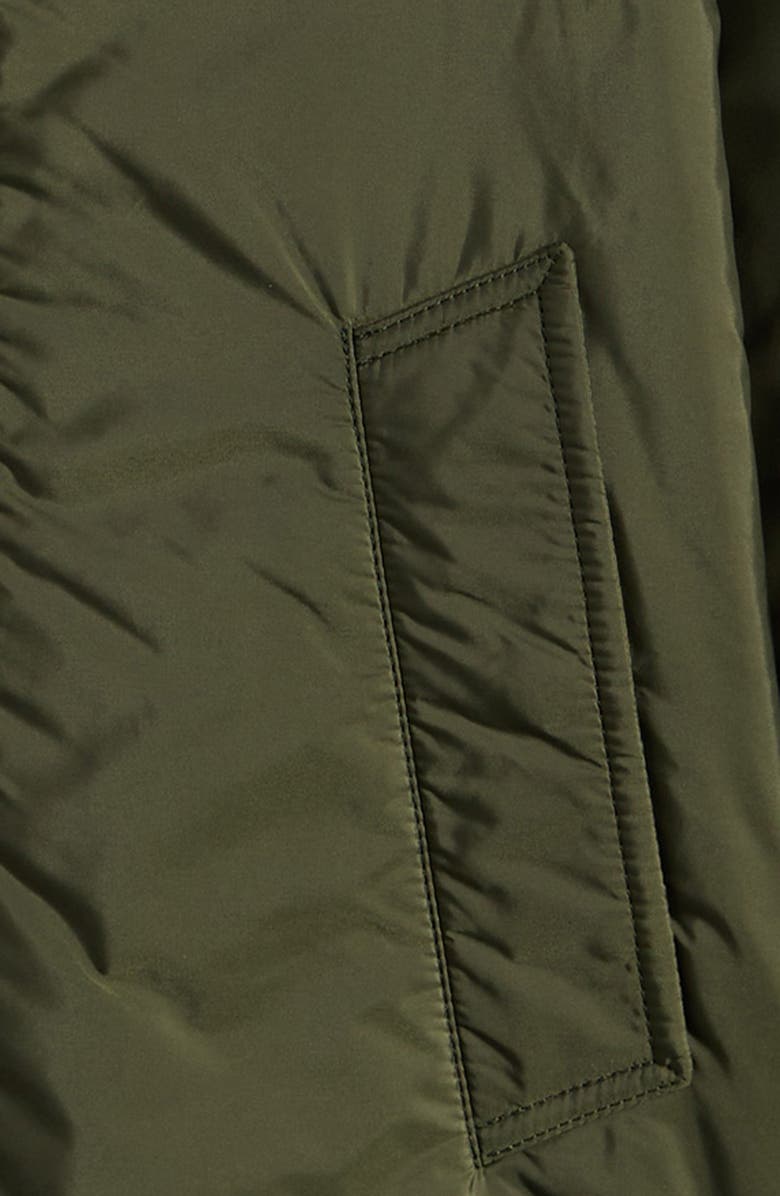 Moncler Kids' Gesudar Down Long Parka, Alternate, color, Olive