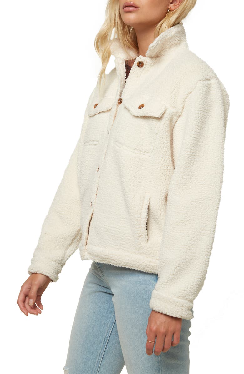 O'Neill Samuel Fleece Trucker Jacket, Alternate, color, 