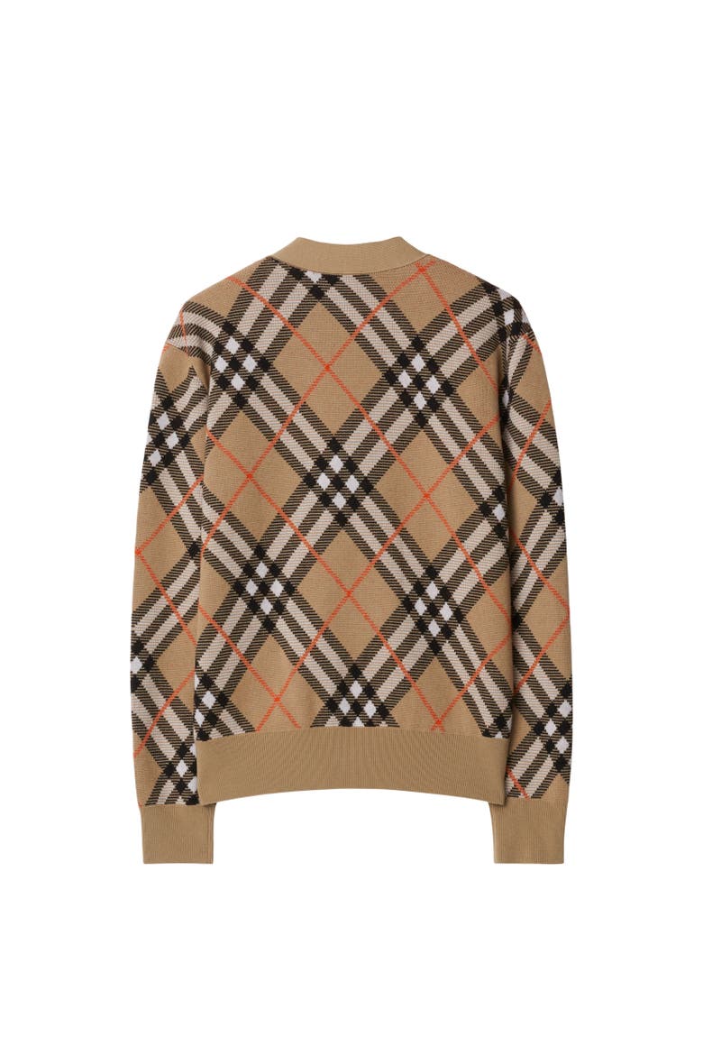 Check Wool Mohair Blend Cardigan, Alternate, color, Sand beige