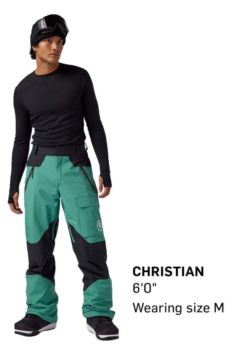 Backcountry Crestcruiser Insulated Pant - Men's, Alternate, color, Gearhead Green/Black
