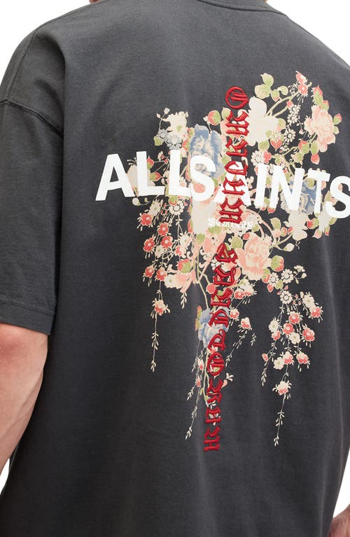 ALLSAINTS ALLSAINTS ETERNAL EMBROIDERED COTTON GRAPHIC T-SHIRT