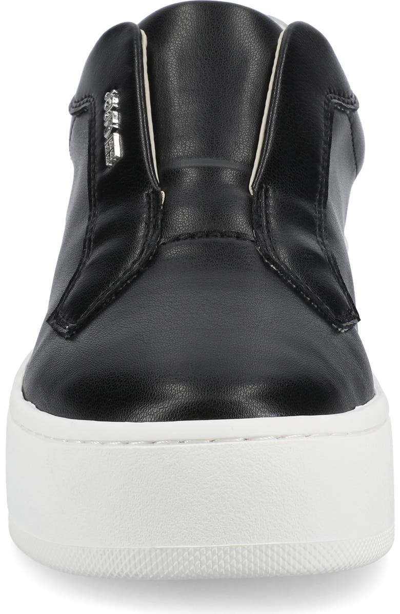 Journee Collection Phoebe Slip-On Sneaker, Alternate, color, Black