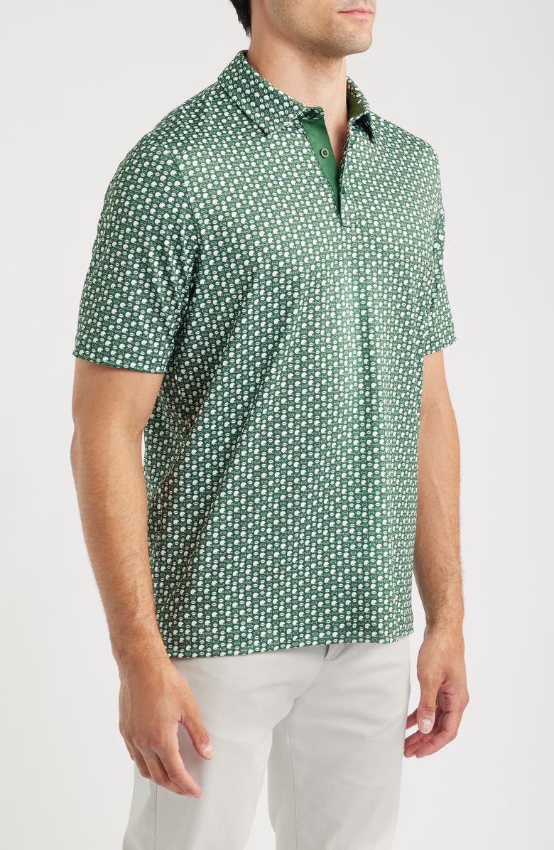 Johnston & Murphy XC+<sup>™</sup> Game Day Performance Polo, Alternate, color, Green