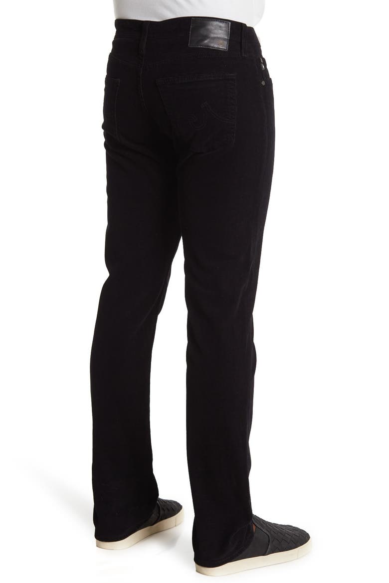 The Graduate Tailored Leg Jeans, Alternate, color, SUPER BLACK