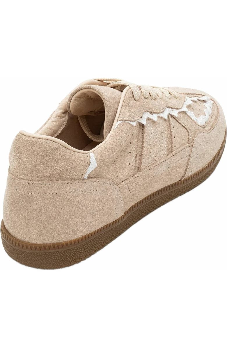 Forever & Always Shoes Shiva Suede Leather Sneakers, Alternate, color, Beige Suede Leather