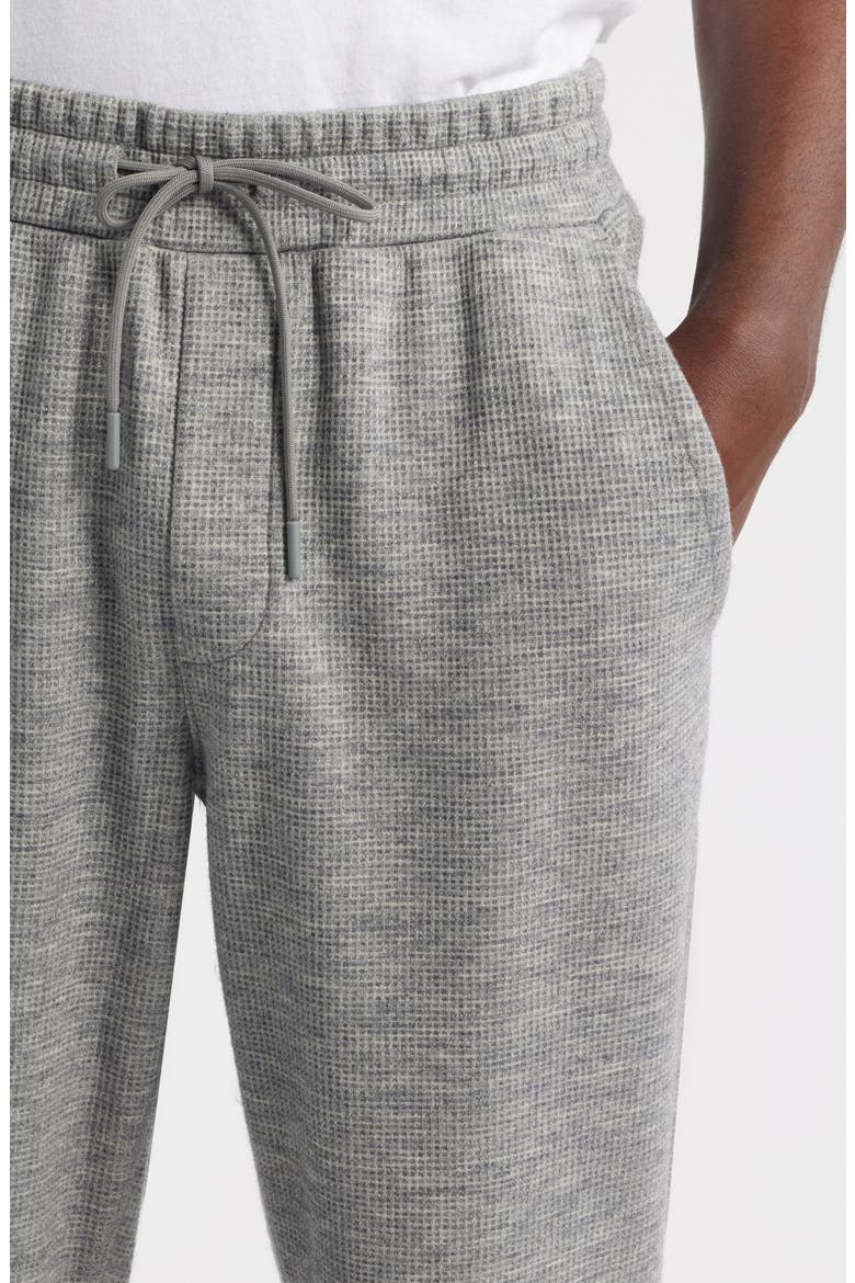 Waffle Knit Joggers, Alternate, color, GREY HEATHER