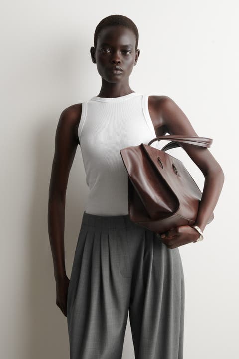 Ribbed Cotton Tank Top