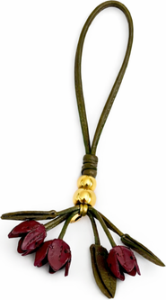 ROSZUAR Harvest Leather Purse Charm