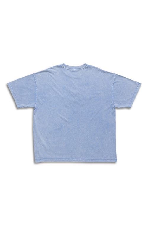 Maui And Sons Maui & Sons Mineral Wash Logo Graphic T-shirt In Blue