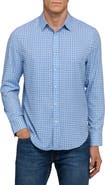 Brooklyn Brigade Faded Dot Print Woven Long Sleeve Basic