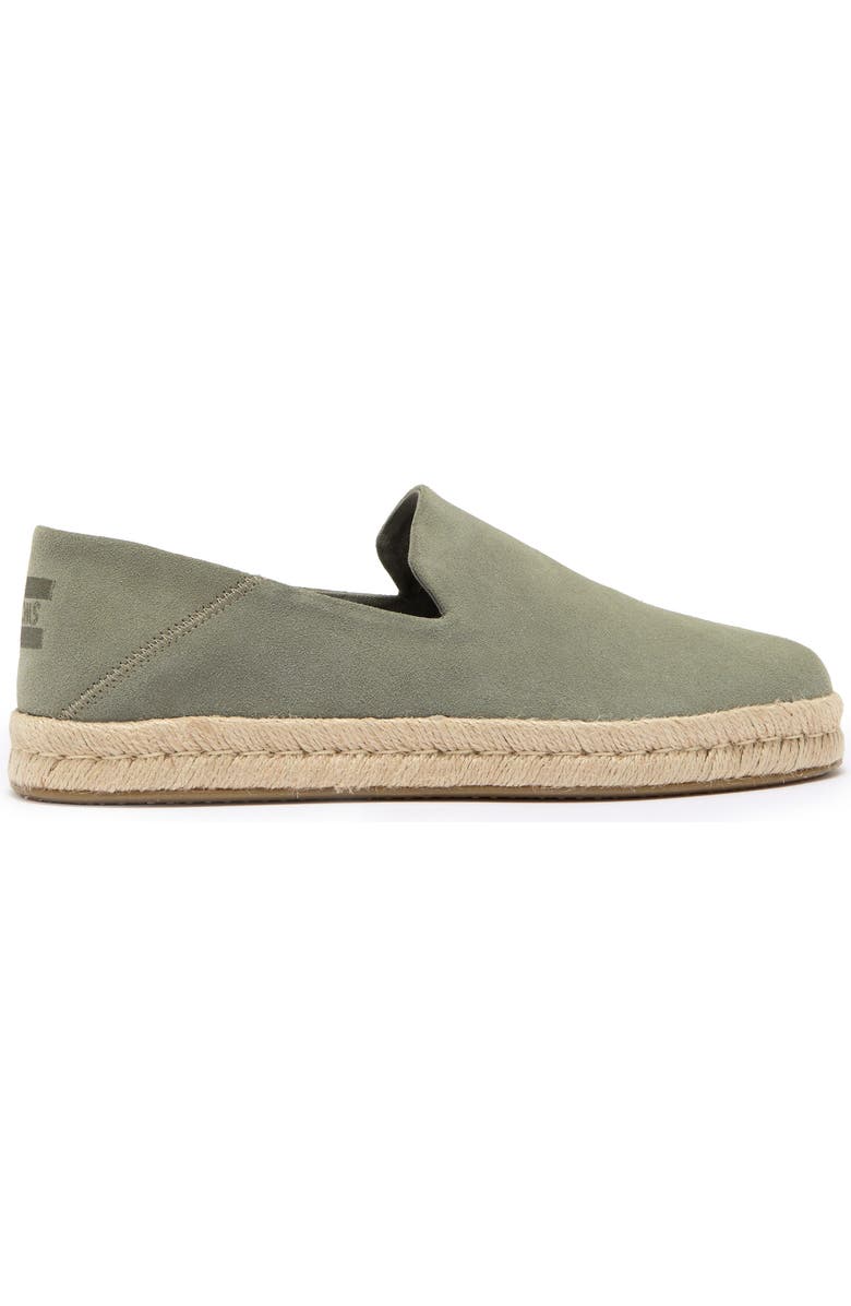 TOMS Santiago Suede Espadrille, Alternate, color,