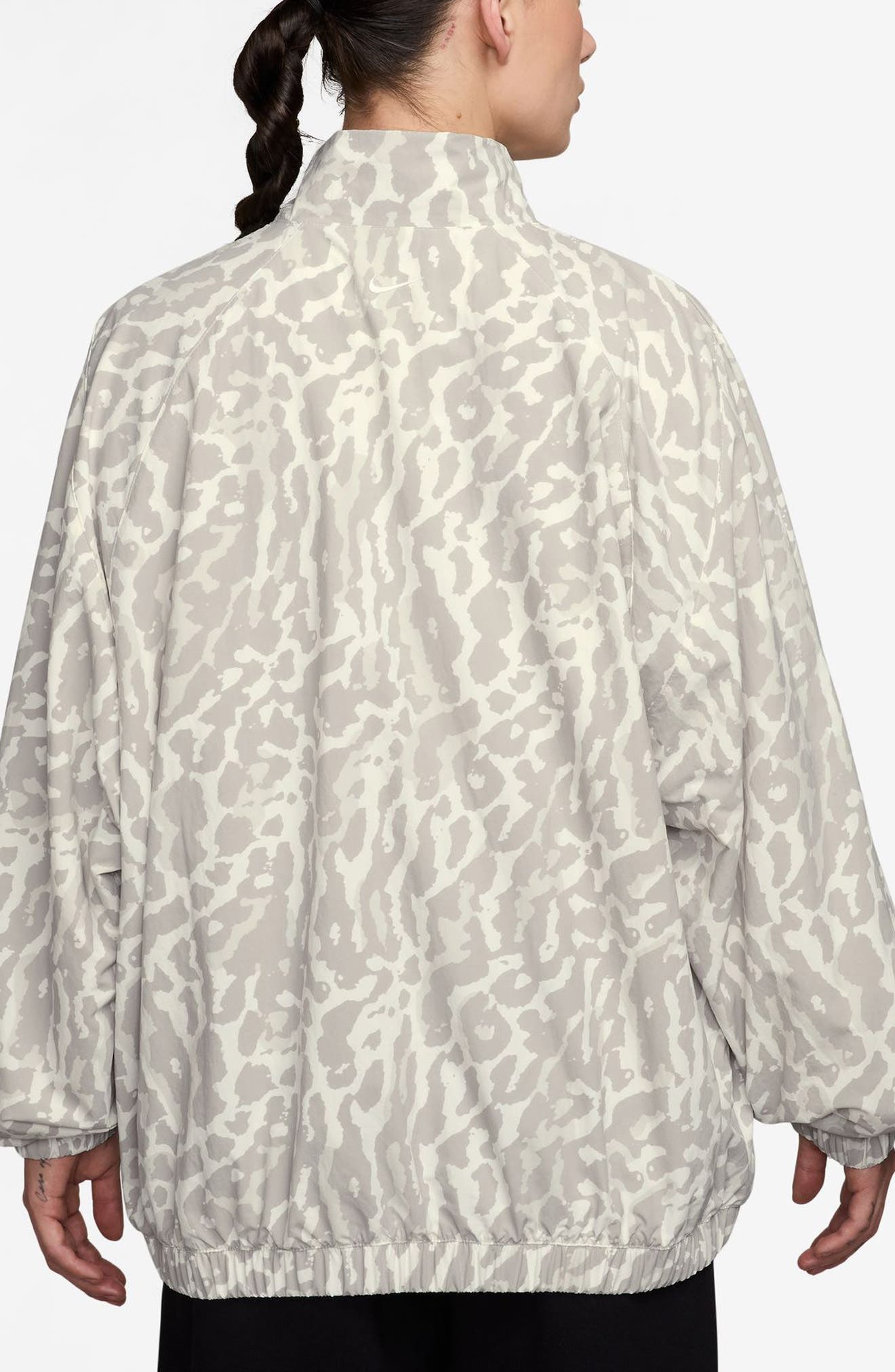 nike leopard print jacket