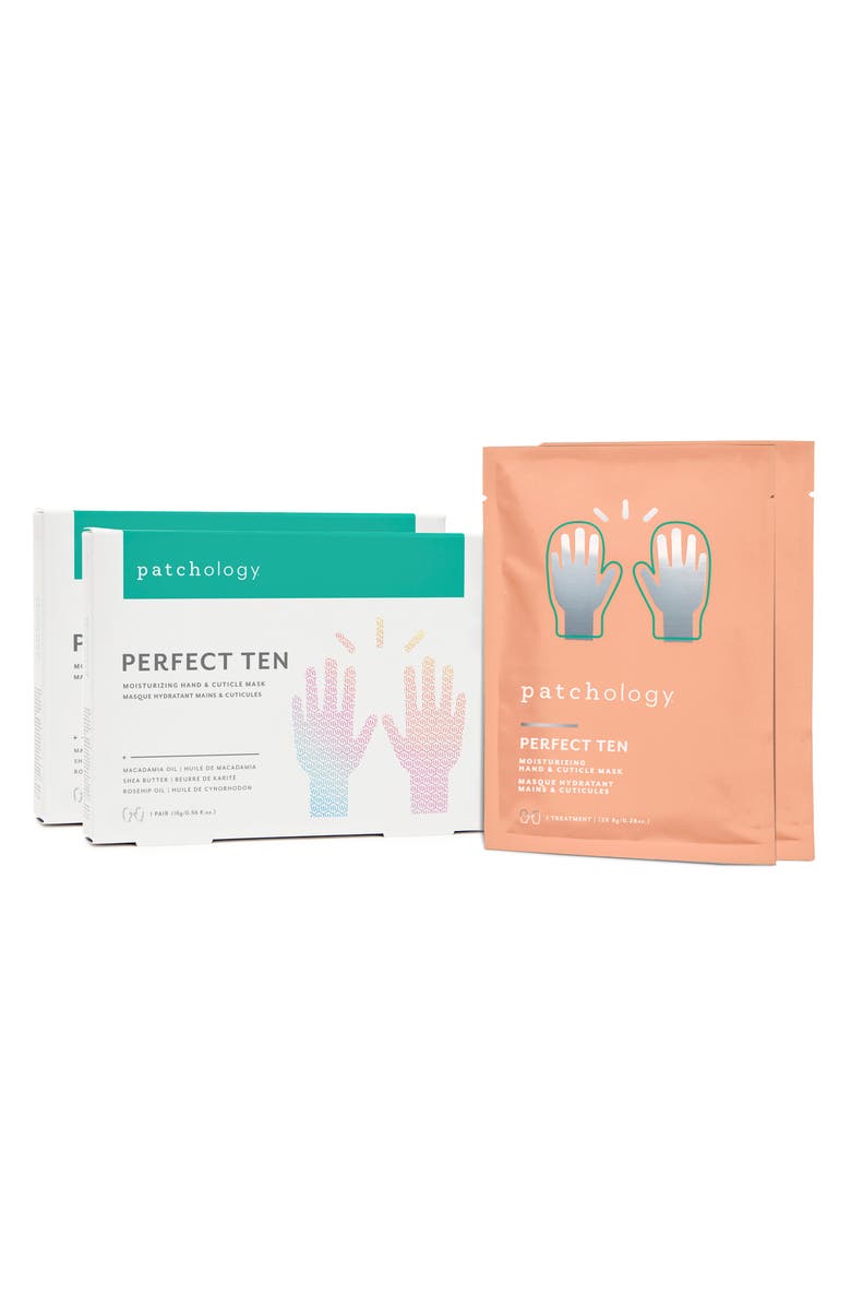 Patchology Warm Up<sup>™</sup> Perfect Ten Self-Warming Hand & Cuticle Mask, Alternate, color,