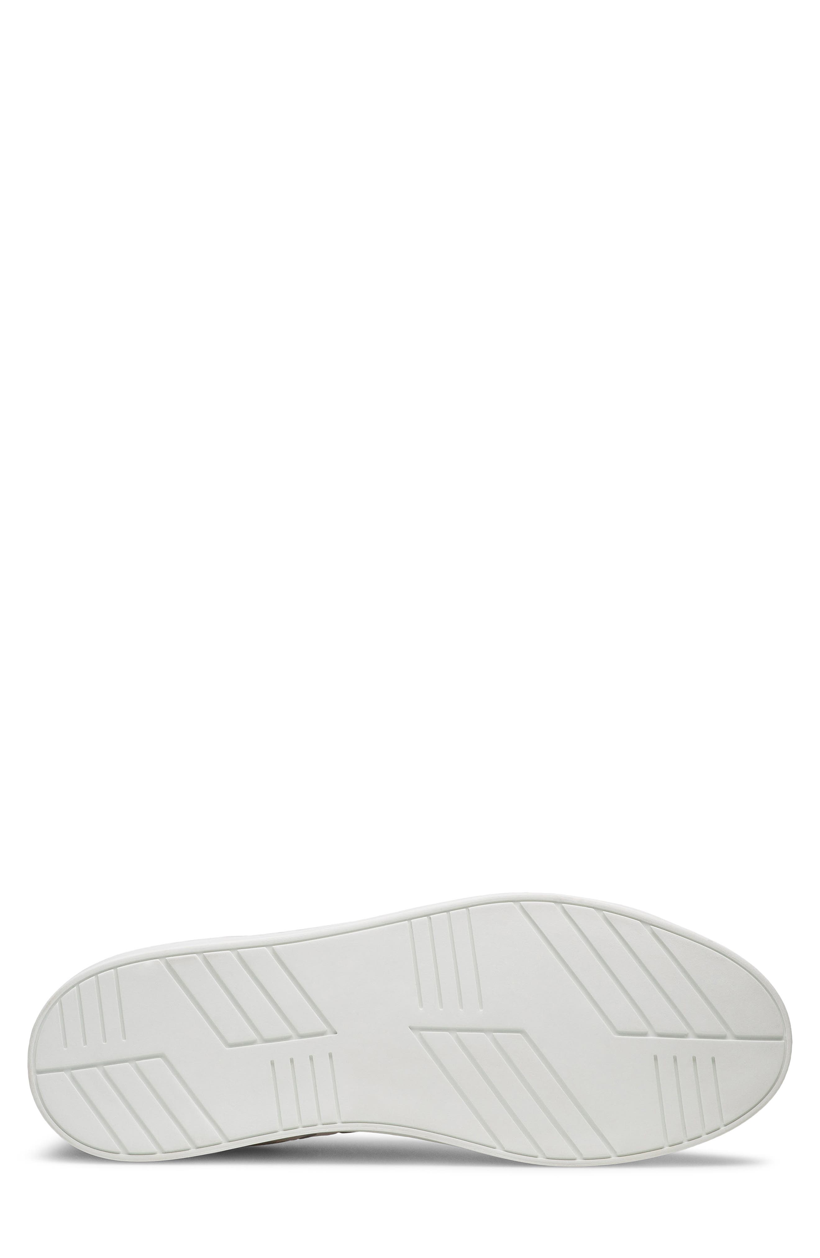 Cote Lo Woven Leather Sneaker, Alternate, color, WHITE