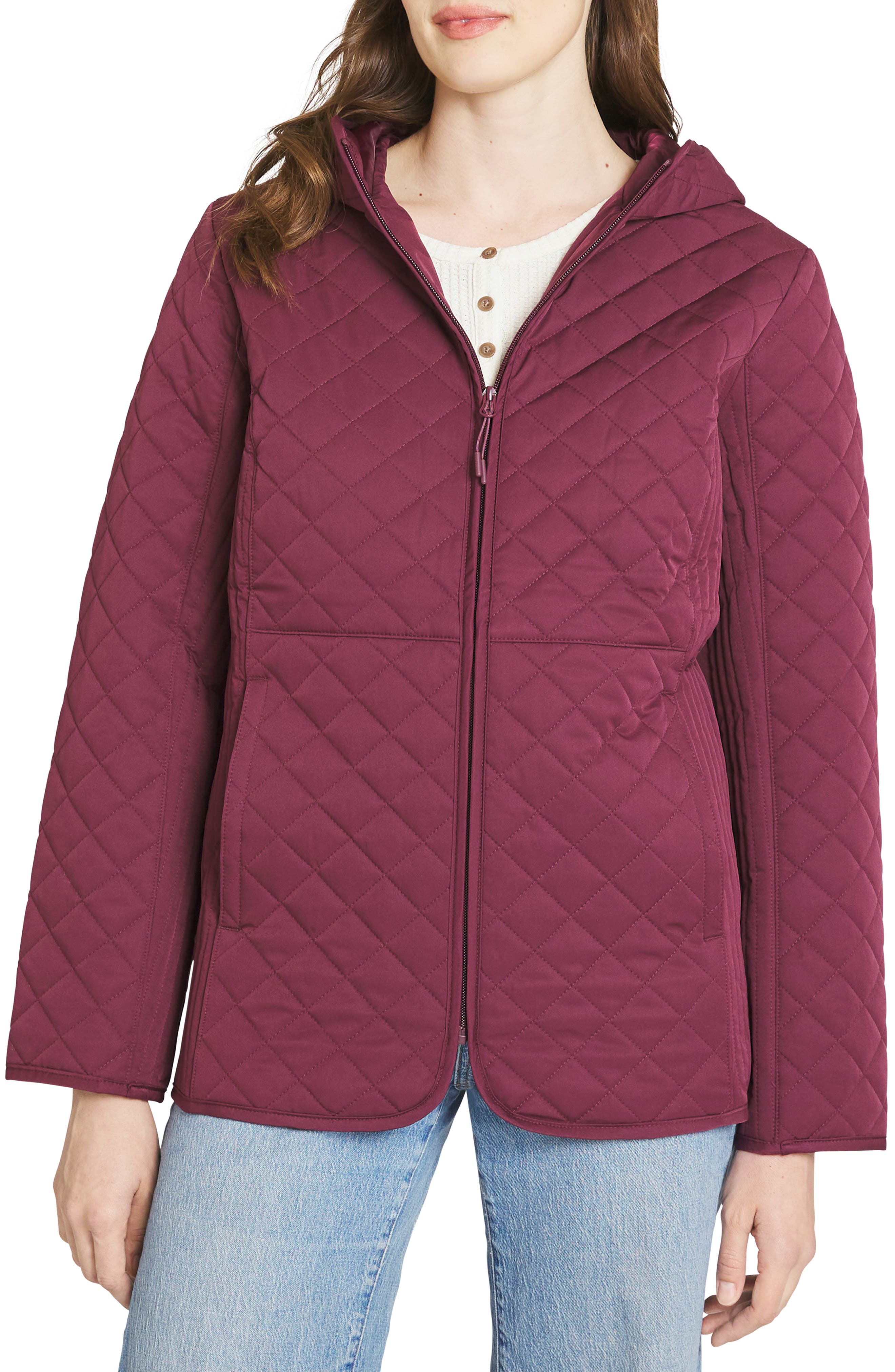 Hooded Quilted Jacket